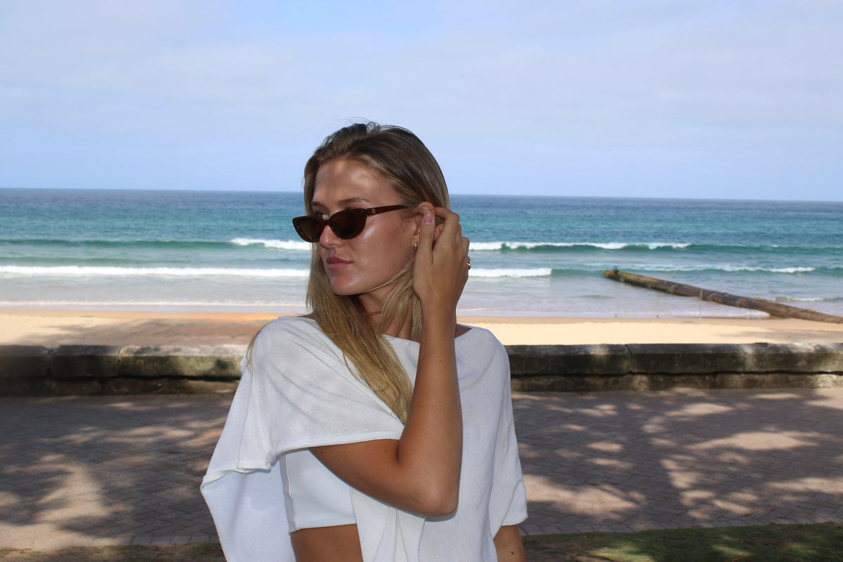 Chloe wearing Bella Zodiac