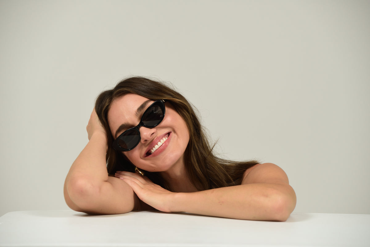 Bambi Black | Raie Eyewear: Timeless Sophistication in Classic Black Frames